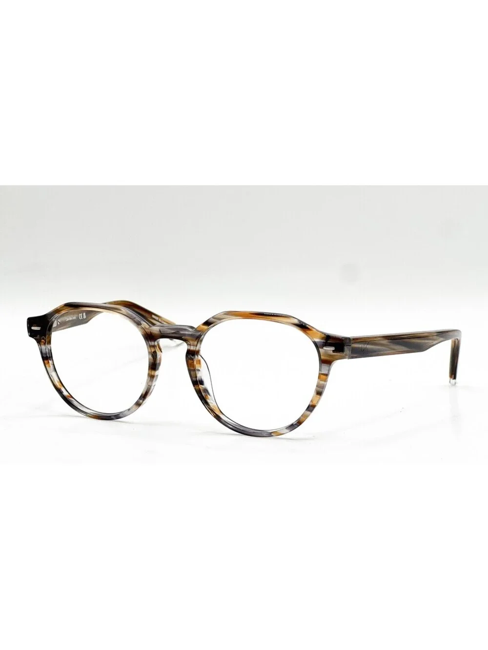 Calvin Klein Jeans Ckj23627 259 Brown Round Authentic Eyeglass Frames 51-19